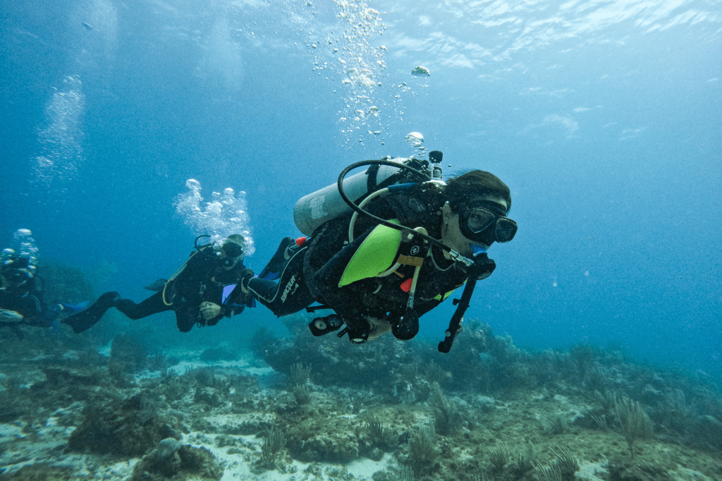 Buceando en Cancún,&nbsp;México